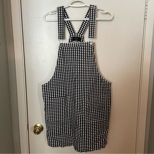 F21+ Pinafore/Overall Dress
